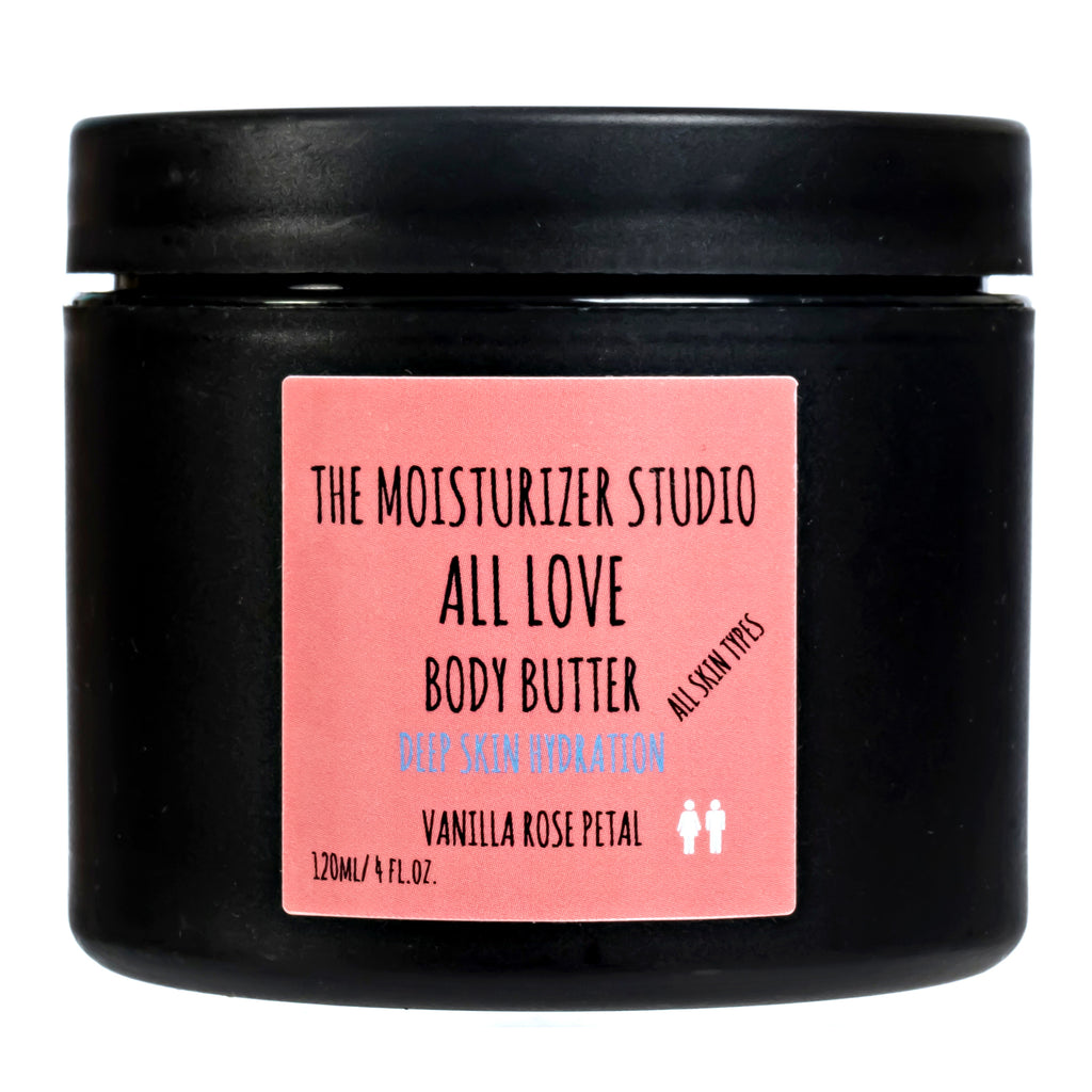 VANILLA ROSE PETAL BODY BUTTER  120ml / 4 fl oz