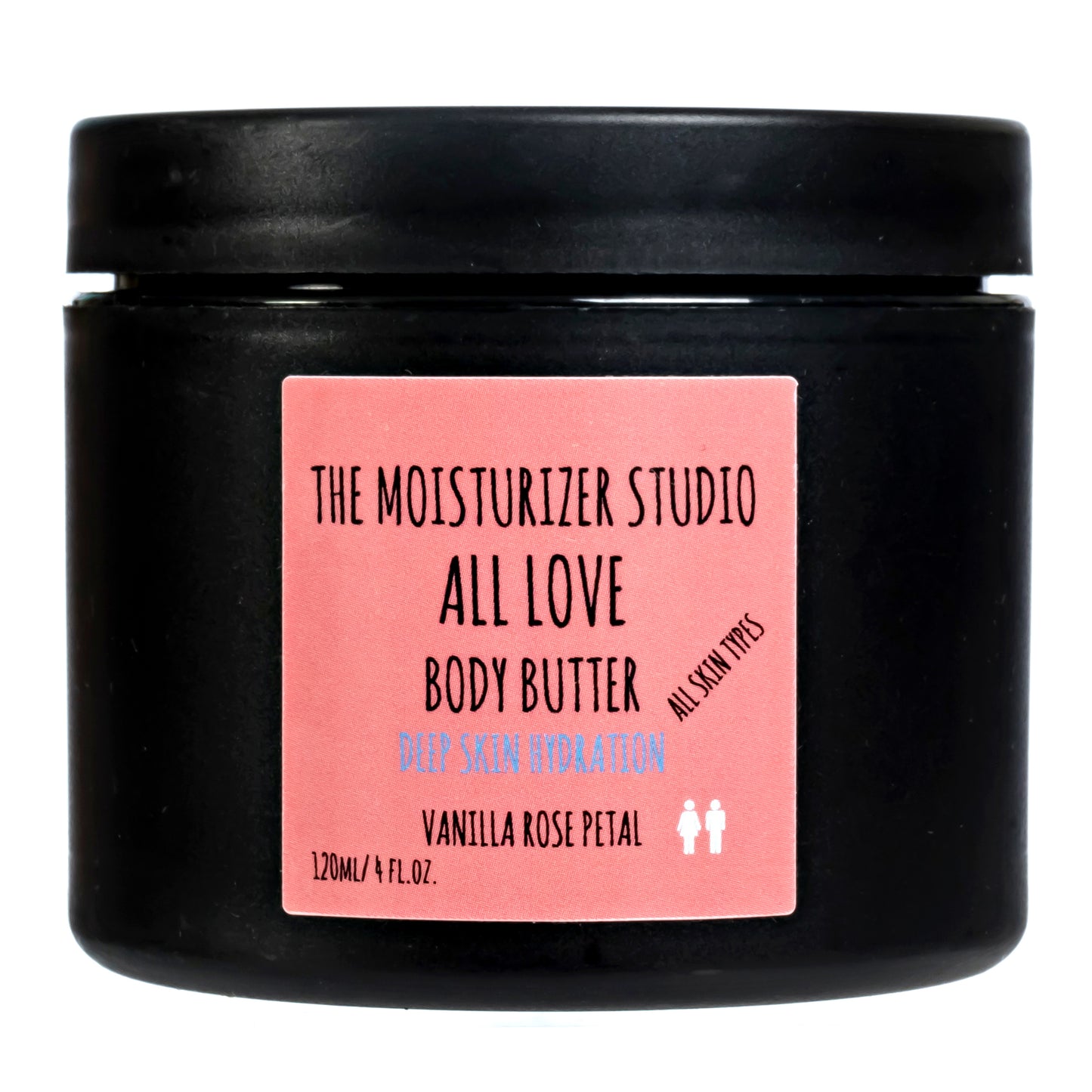 VANILLA ROSE PETAL BODY BUTTER  120ml / 4 fl oz