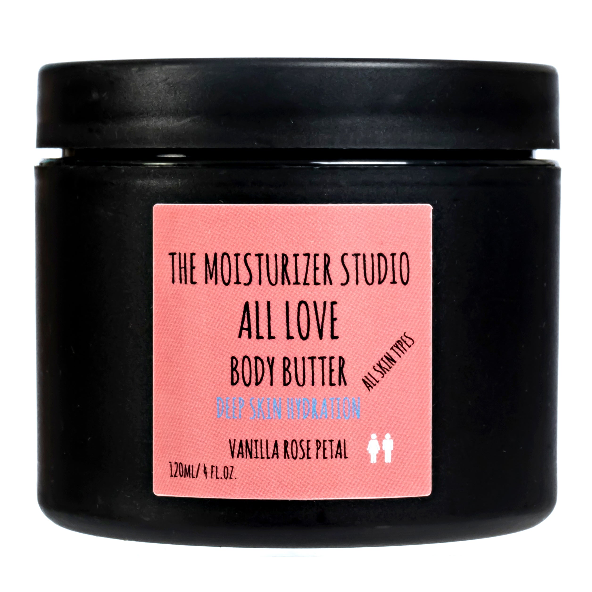 VANILLA ROSE PETAL BODY BUTTER  120ml / 4 fl oz
